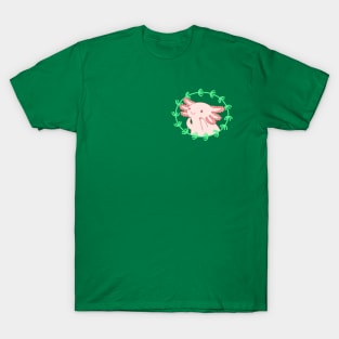 Axolotl Pink - Pocket T-Shirt